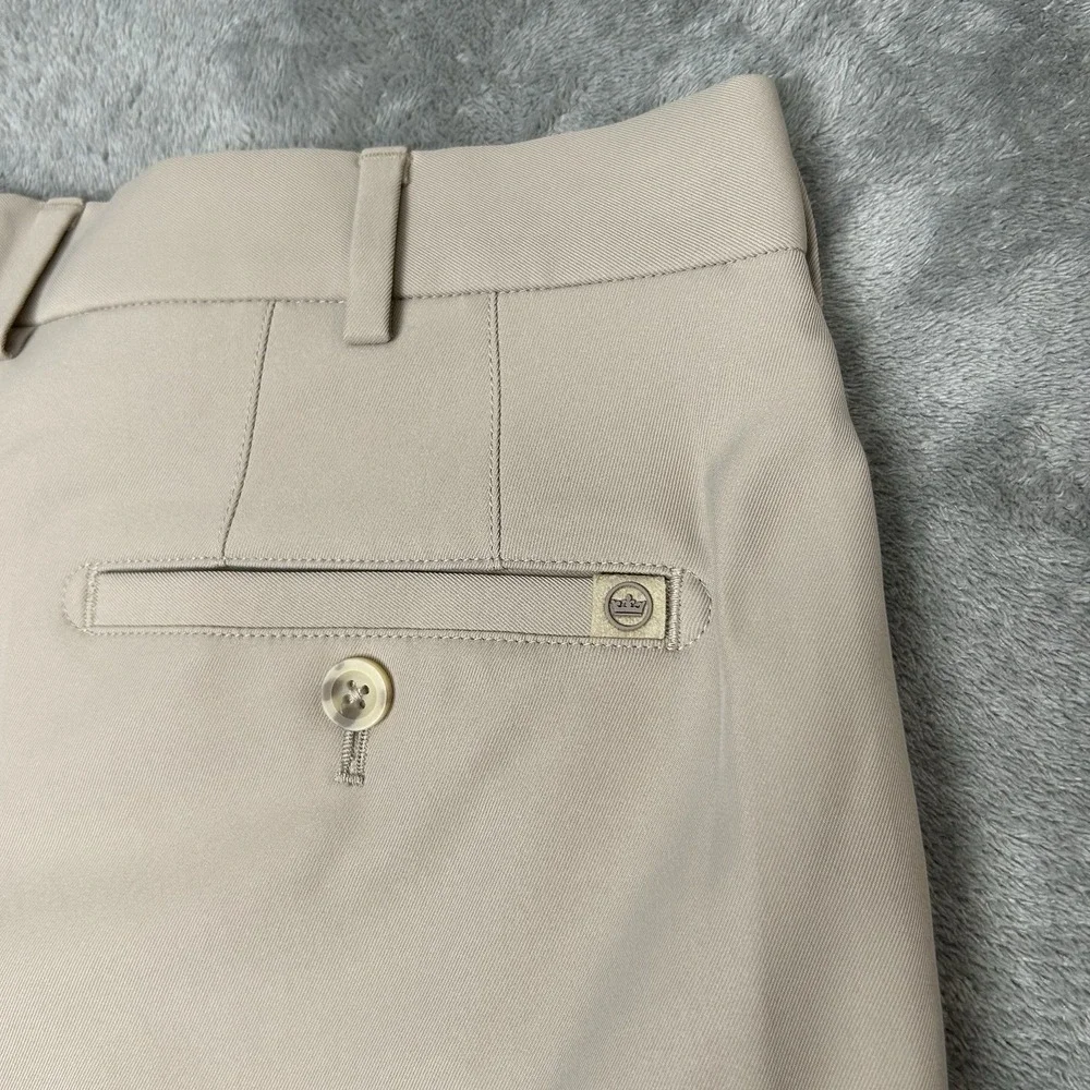 Peter Millar George Mason University Shorts Color Khaki Beige Men's‎ Size 36